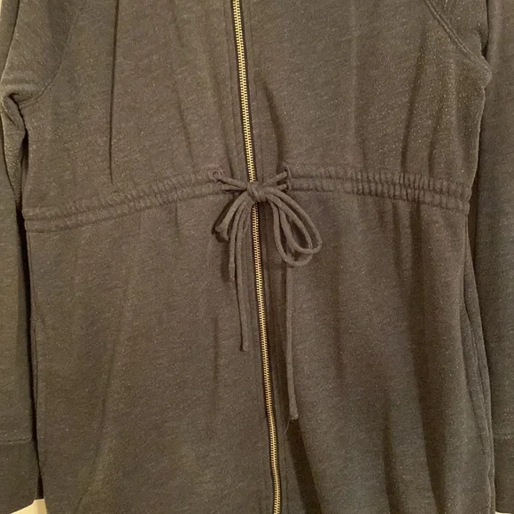 Gap Maternity zip up hooded sweatshirt. Medium. - Picture 3 of 5